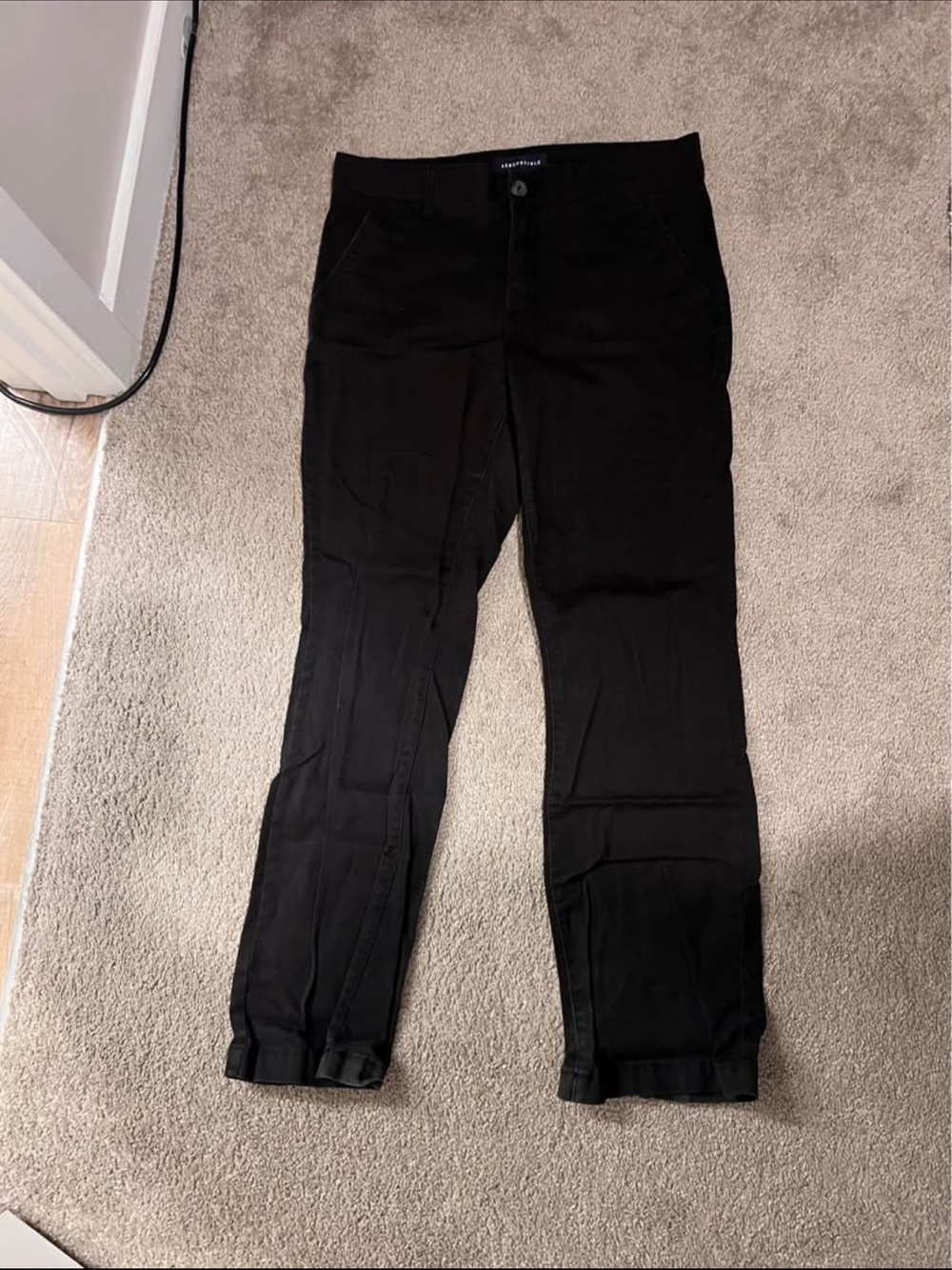Aeropostale Black Women's Pantsuit Pants